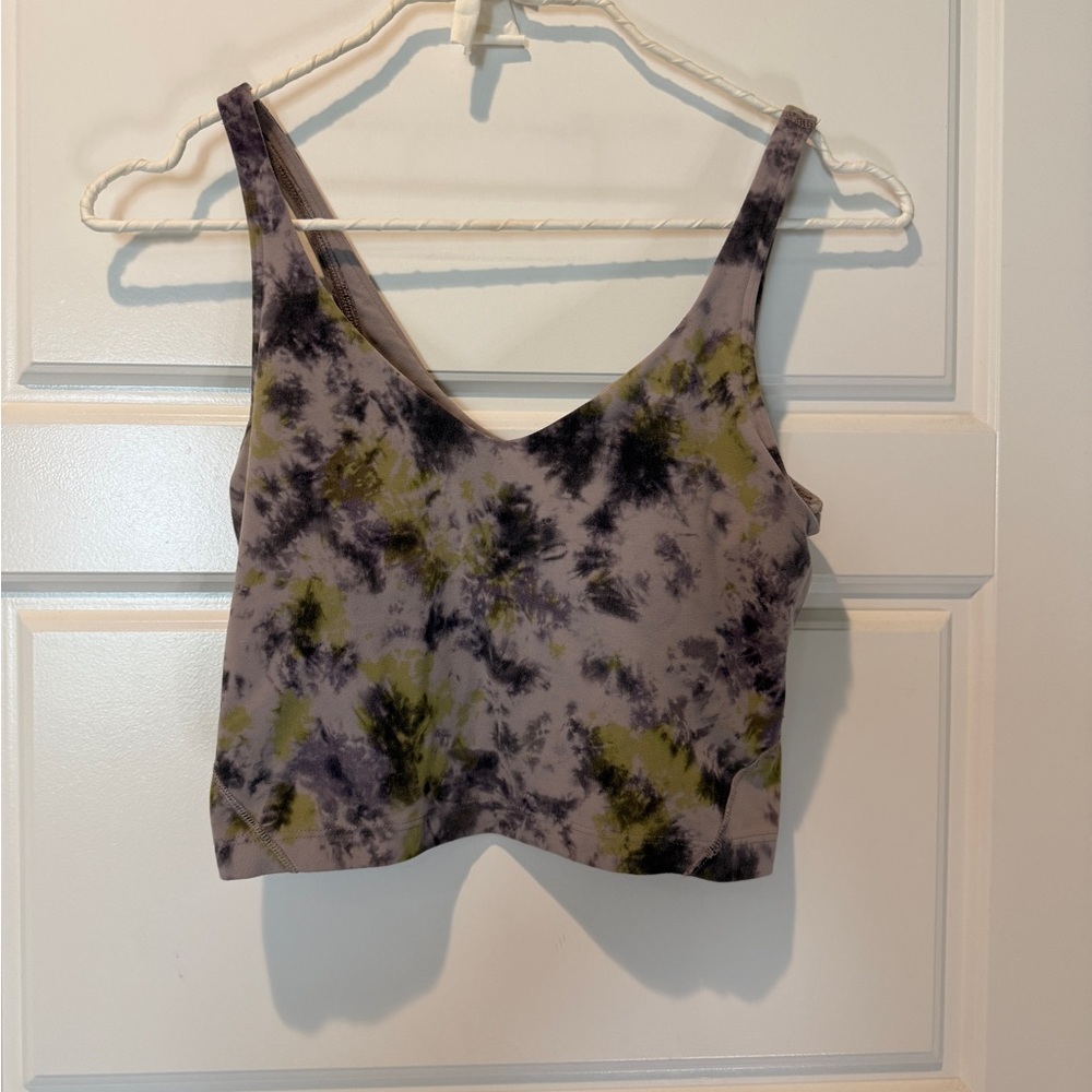 lululemon athletica Tie-Dye Tank Top in Black and Green